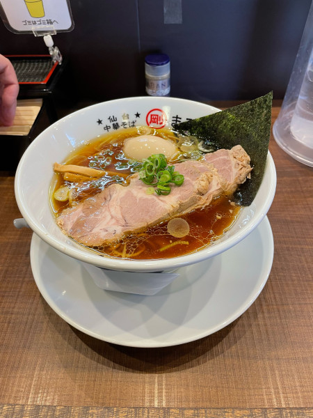 「全部のせ中華そば　1240円」@中華そば まるたけの写真