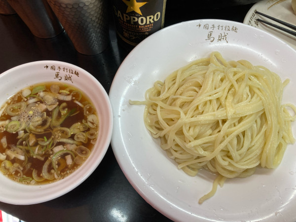 「つけ麺大盛」@中国手打拉麺 馬賊 日暮里店の写真
