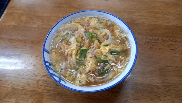 「親子うどん」@香味徳 赤碕店の写真