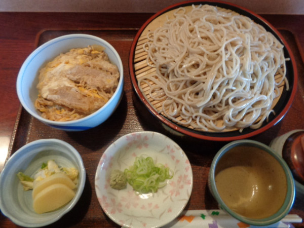 「ランチセット 880円」@そば処 萬亀の写真