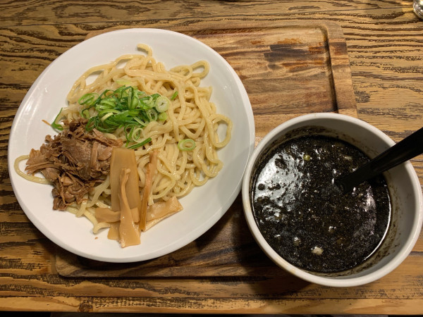 「ブラックつけ麺」@麺屋たけぞうの写真