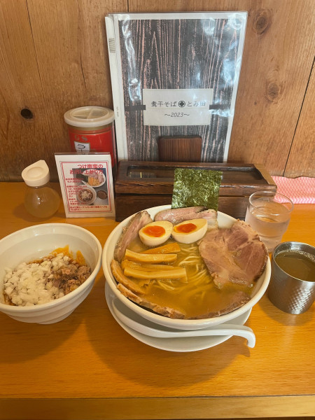 「特つけ南蛮　大」@煮干そば とみ田の写真