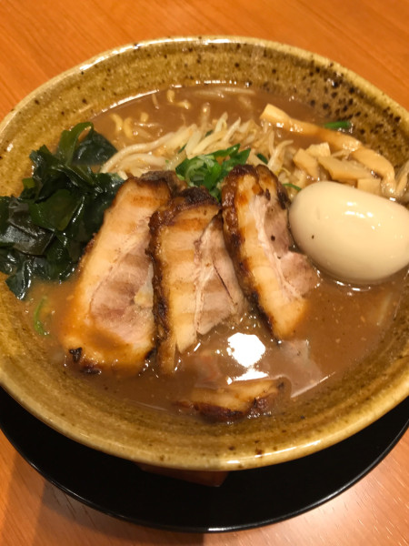 「麦丸特製味噌」@焙煎味噌ラーメン 寿宝丸の写真