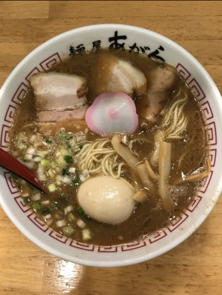 「味玉 豚骨中華そば」@麺屋あがらの写真