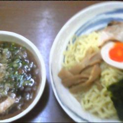 醤油つけ麺