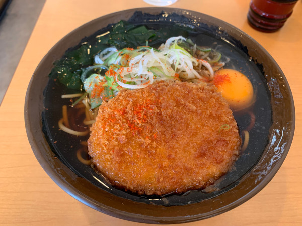 「コロッケスペシャルそば 430円」@木曽路の写真