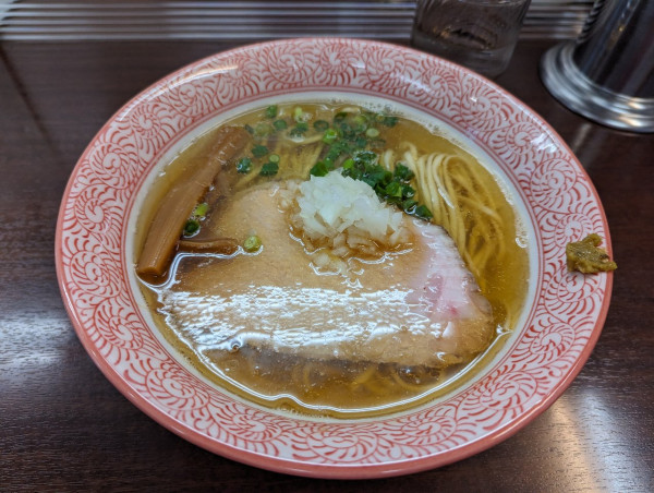 「塩ラーメン950円」@麺や 睡蓮の写真