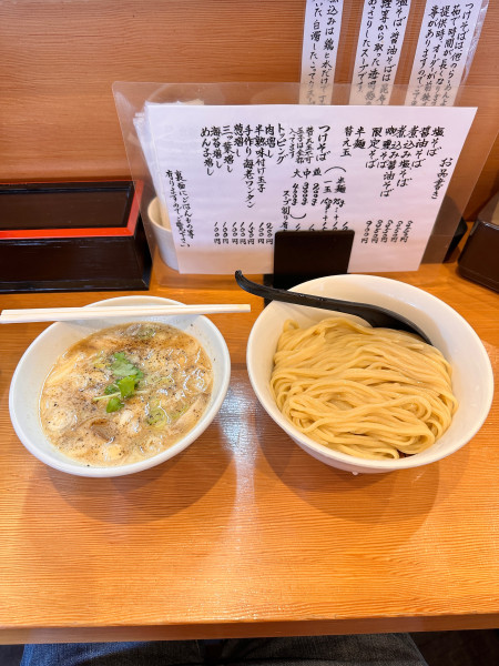 「つけそば」@らーめん工房 麺作の写真