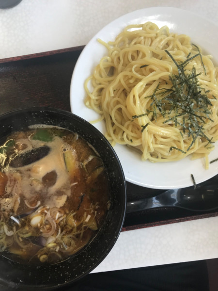 「肉ナスつけ麺」@玉も亭 岩槻店の写真