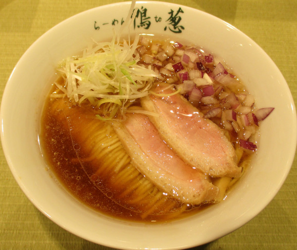 「鴨らーめん　980円」@らーめん 鴨to葱 イイトルミネ新宿店の写真