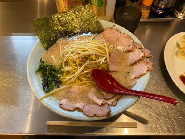 「ネギコテチャーシューメン」@ラーメンショップ 椿 牛久店の写真