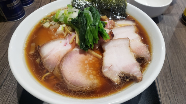 「X限定 新焼豚麺」@三つ由の写真