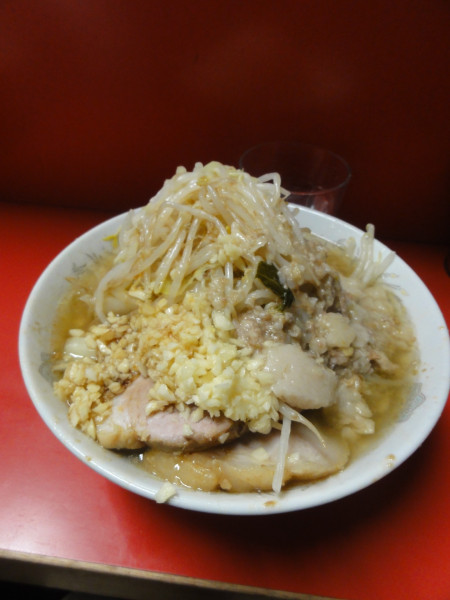 「小700円全部」@ラーメン二郎 三田本店の写真