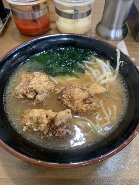 「からあげラーメン」@ラーメンショップ とさっ子の写真