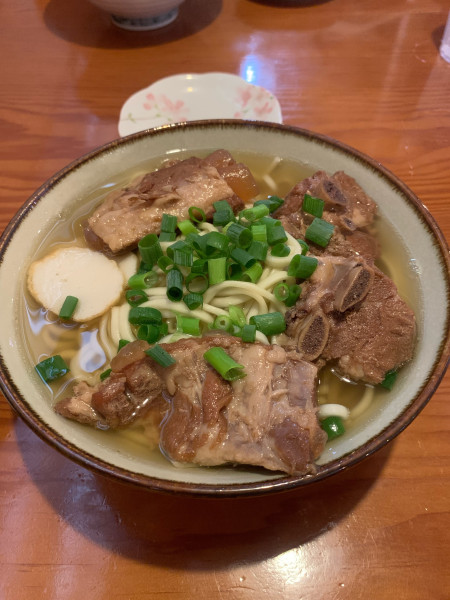 「ソーキそば」@根夢 伊佐店の写真