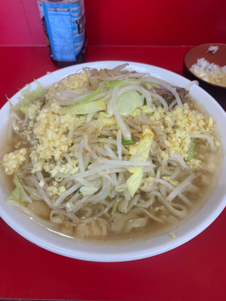「小ラーメン」@ラーメン二郎 大宮公園駅前店の写真