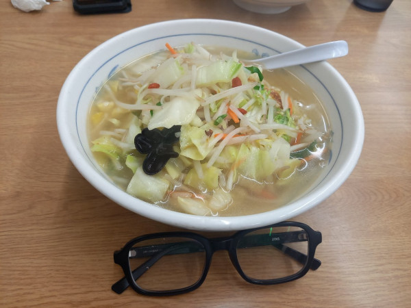 「野菜タンメン」@福しん 上野駅前店の写真