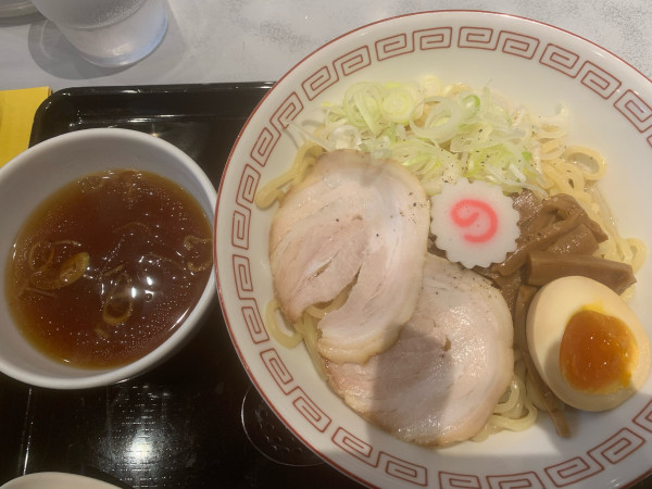 「嵐まぜそばミニスープ付」@らあめん花月嵐 いわき湯本店の写真