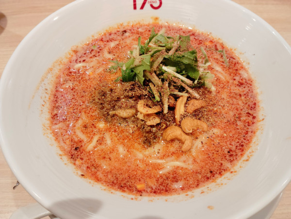 「汁あり担担麺」@175°DENO担担麺 TOKYOの写真