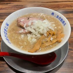 背脂煮干しそば