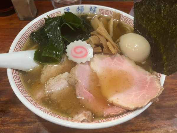 「特製中華そば」@中華めん処 道頓堀の写真