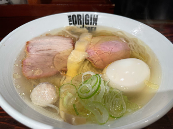 「味玉塩らあめん」@らあめん元の写真