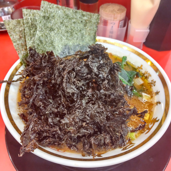 「ラーメン（￥850）＋岩のり（￥200）」@大輝家直系 麺屋 旭の写真