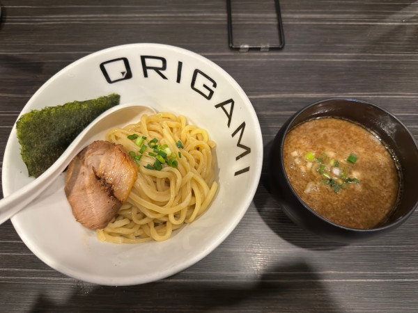 「鳥ニボ貝つけ麺」@麺屋 ORIGAMIの写真