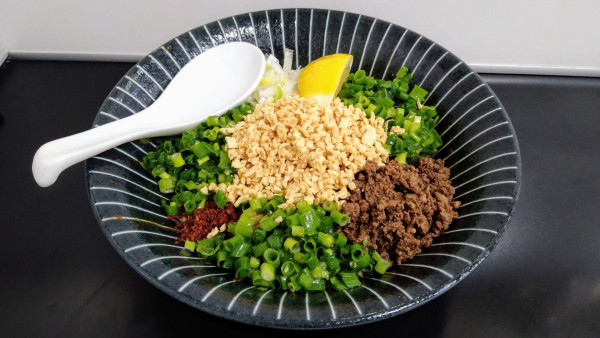 「【限定】新担担麺」@自家製麺SHINの写真