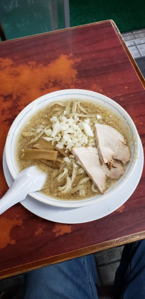 「中華そば+玉ネギ増」@杭州飯店の写真