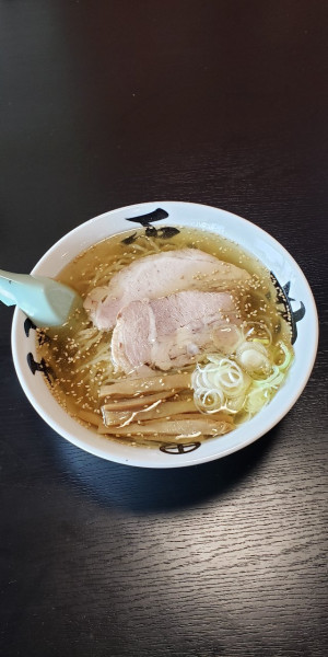 「中華そば 塩(こってり)」@中華そば処 琴平荘の写真