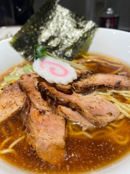 「チャーシューメン　ネギトロ丼」@拉麺 名もなき店の写真