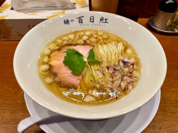 「朝ラーメン 塩」@麺や百日紅の写真