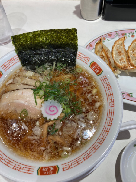 「忘れられない中華そば、餃子」@餃子の王将 野方店の写真