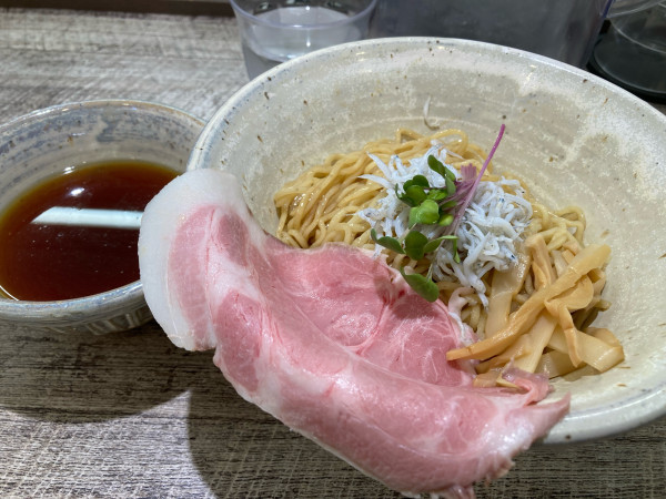 「ワンタンつけ麺」@麺食堂 くにをの写真