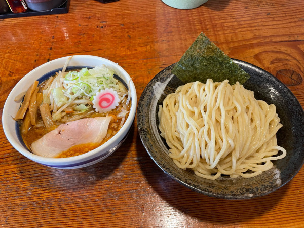 「みそ野菜つけ麺(中盛)」@常勝軒 かすみがうら店の写真