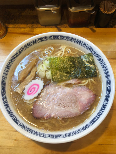 「中華そば（ダブルスープ）大盛」@なるめんの写真