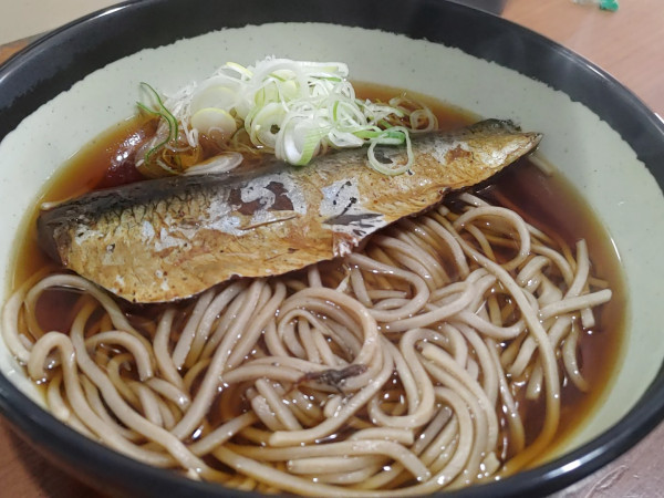 「にしんそば(560円)」@イイダヤ軒 松本駅前店の写真