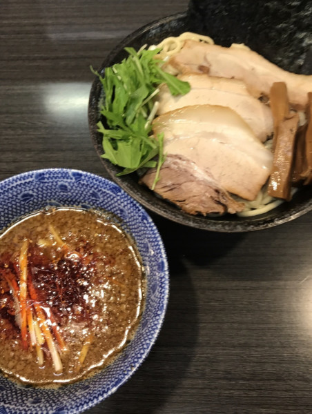 「ラー油つけ麺」@ラーメンつけ麺 奔放の写真