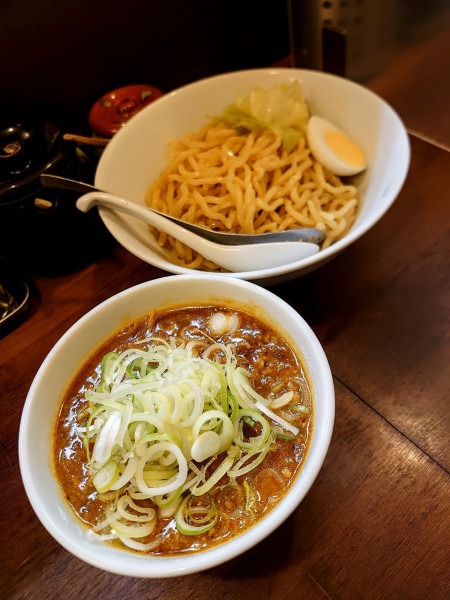 「カレーつけ麺」@拉麺 梅太郎の写真
