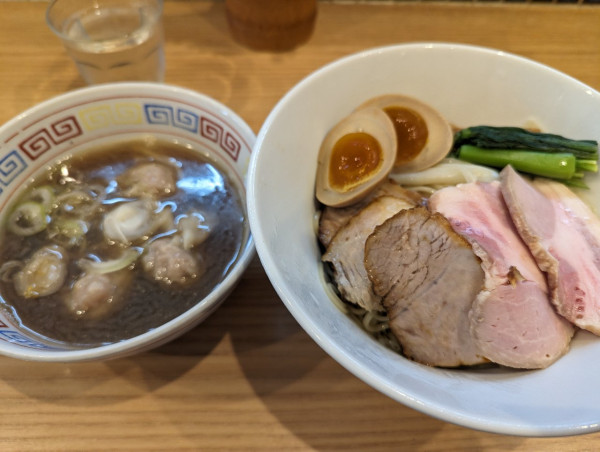 「特製つけ麺1400円」@ほっこり中華そば もつけの写真