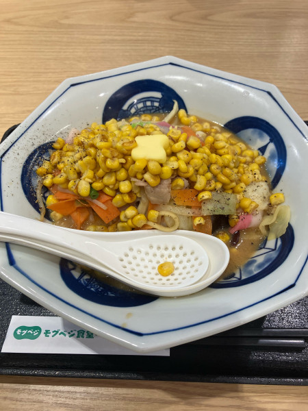 「北海道コーンバター味噌ちゃんぽん（期間限定）」@長崎ちゃんぽん リンガーハット 東京東久留米店の写真