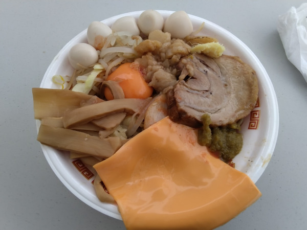 「[特龍]特龍豚まぜそば」@大つけ麺博Presents よこすかラーメン艦隊 supported by Rakutenの写真