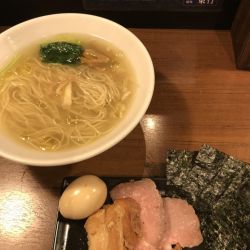 特製鶏清湯ラーメン（冷やし）