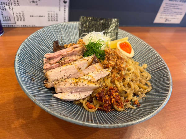 「まぜそば」@自家製手もみ麺 鈴ノ木の写真