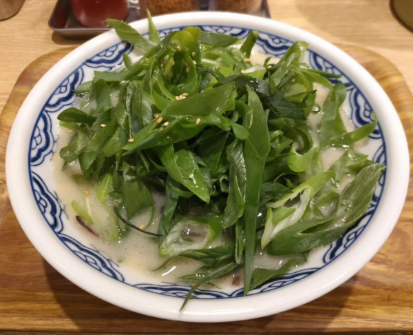 「九条ねぎらーめん」@由丸 芝大門店の写真