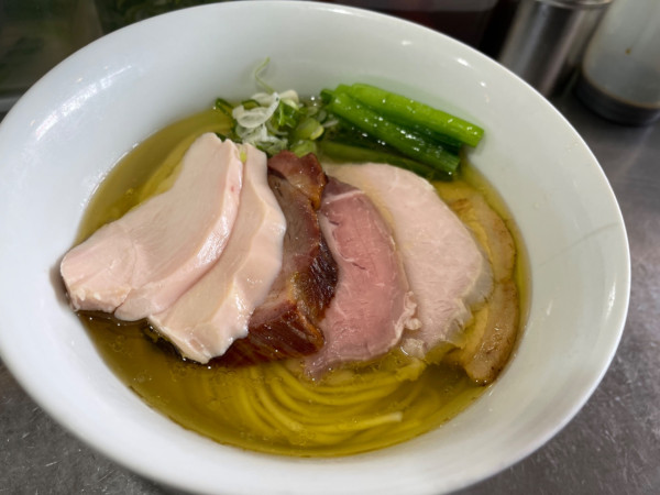 「驚愕の塩そば」@麺や 福はらの写真