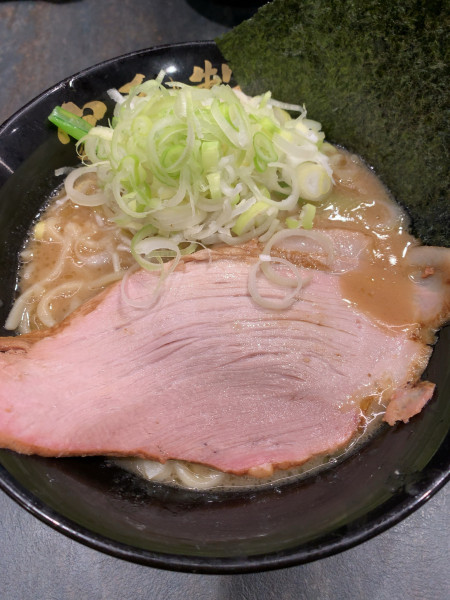 「塩ラーメン+長ネギ」@宮元製麺の写真