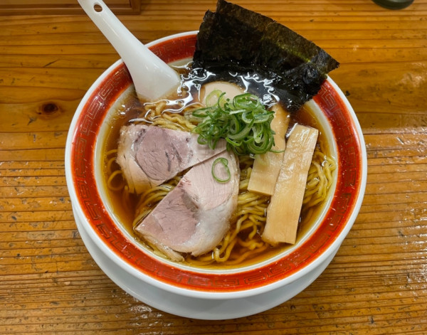「永明中華そば醤油+味玉」@永明中華そば店の写真