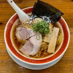 永明中華そば醤油+味玉